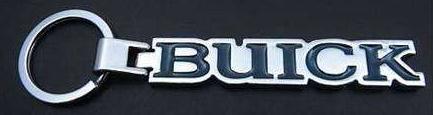 Buick letter keyring