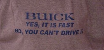 fast buick shirt