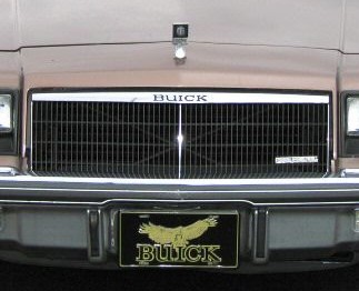 buick hawk plate