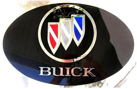 buick tri shield logo sign