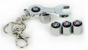 buick valve cap wrench keychain