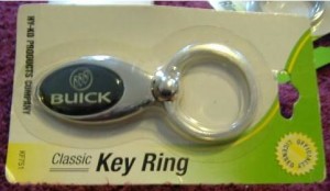 classic buick key ring