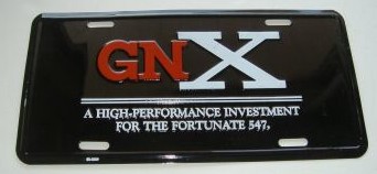 high performance GNX plate