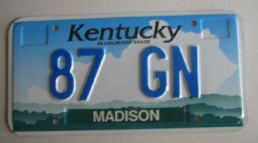 Buick Regal Personal License Plates