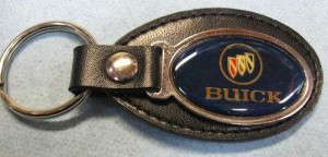 leather buick key fob