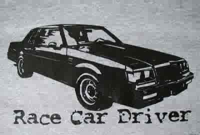buick race car driver shirt
