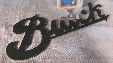 1912 buick logo stainless steel wall sign