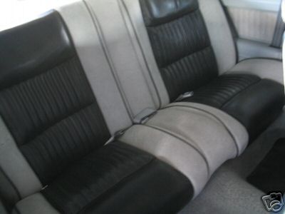 1982 buick gn rear seat