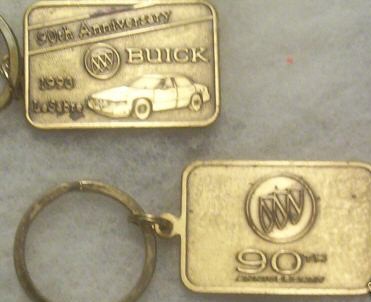 1993 LESABRE 90TH ANNIV KEYCHAIN