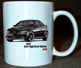 2007 Buick Regal GNX coffee mug