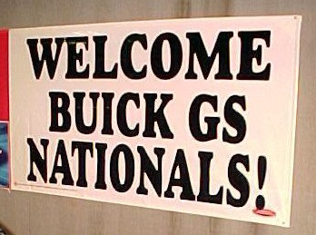 Buick GS Nationals banner