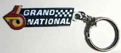 Buick Grand National emblem logo key chain