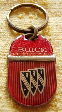 Buick Key Ring with Brass Fob