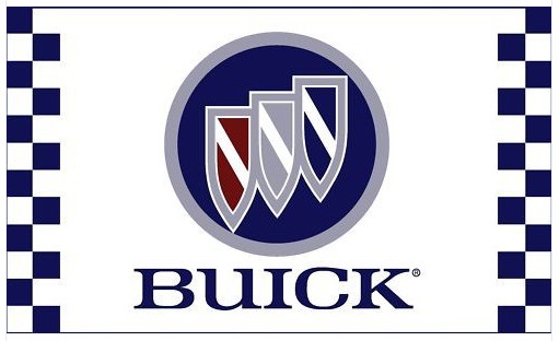 Checkered Buick Banner Flag