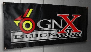 a buick GNX banner