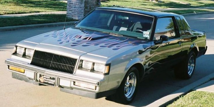 Buick Grand National Paint Job With Flames