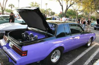 black over purple paint buick grand national