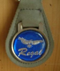 blue regal keychain