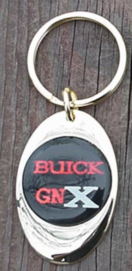 brass buick gnx key chain