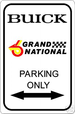 buick GN sign