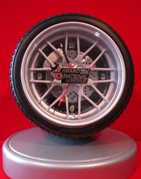 buick grand national emblem desk clock