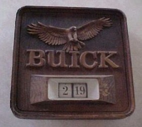 buick hawk clock