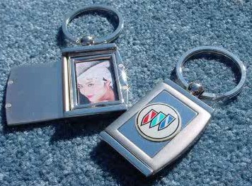 buick key chain with picture frame
