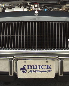buick motorsports license tag