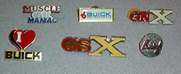 Buick Pin Collection