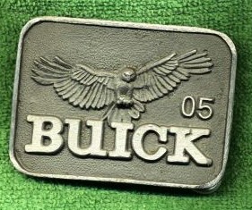 buick plant 5 (transmission)  employee belt buckle