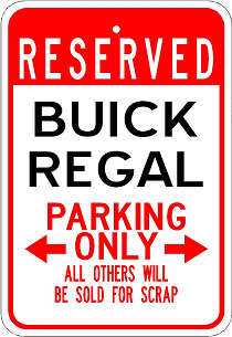 buick regal parking