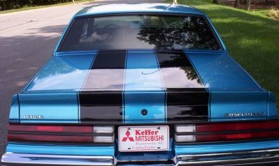 Racing Stripes on Buick Grand National & Regal T-type