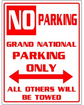 grand national parking only