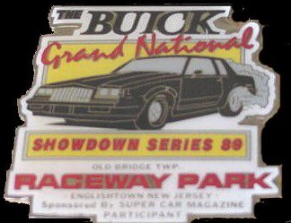 showdown series 89 dash plaque