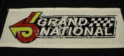 white buick GN banner