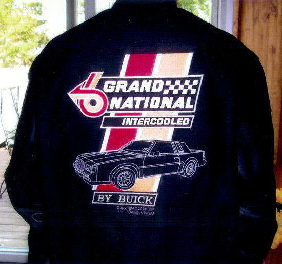 custom buick grand national jacket