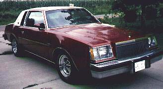 1978 Buick Regal Sport Coupe Turbo Dark Red