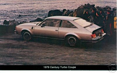 1979 century turbo coupe postcard