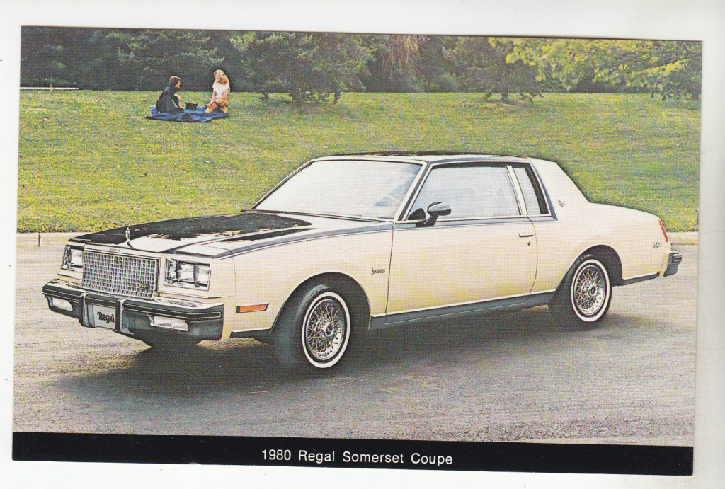 1980 Buick Regal Somerset Coupe postcard