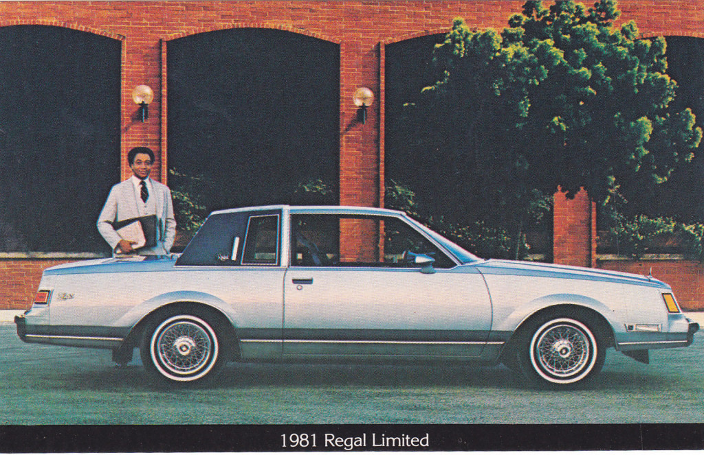 1981 Buick Regal Limited postcard