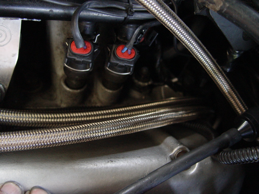 Install a New 8 AN Braided Fuel Feed Line on a Buick Grand National
