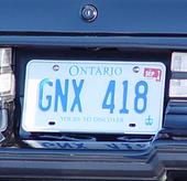 Buick Grand National License Plate Ideas