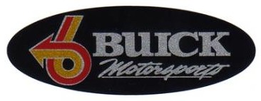 buick motorsports oval sticker