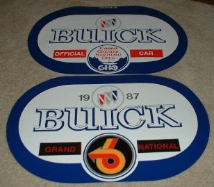 rare buick decals