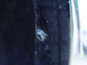 wheel well molding screw