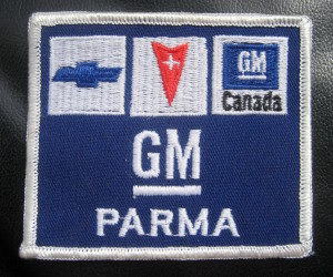 GM Parma Ohio patch