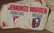 Jennings Warren Pontiac Buick patch