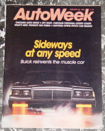 Turbo Buicks in Magazine Feature Stories