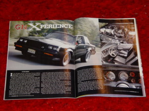 buick gnx in magazine