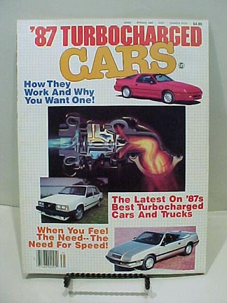 turbocharged cars mag spring 87